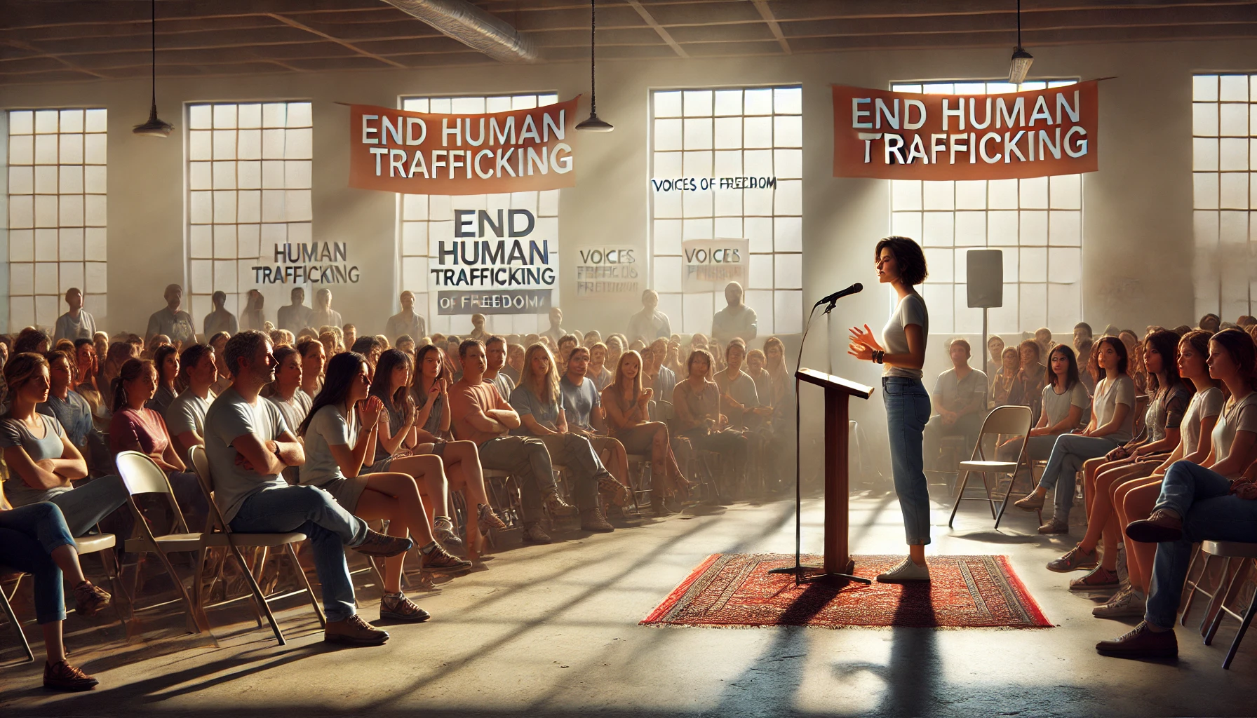 Voices of Freedom: How Survivor Advocacy Against Trafficking