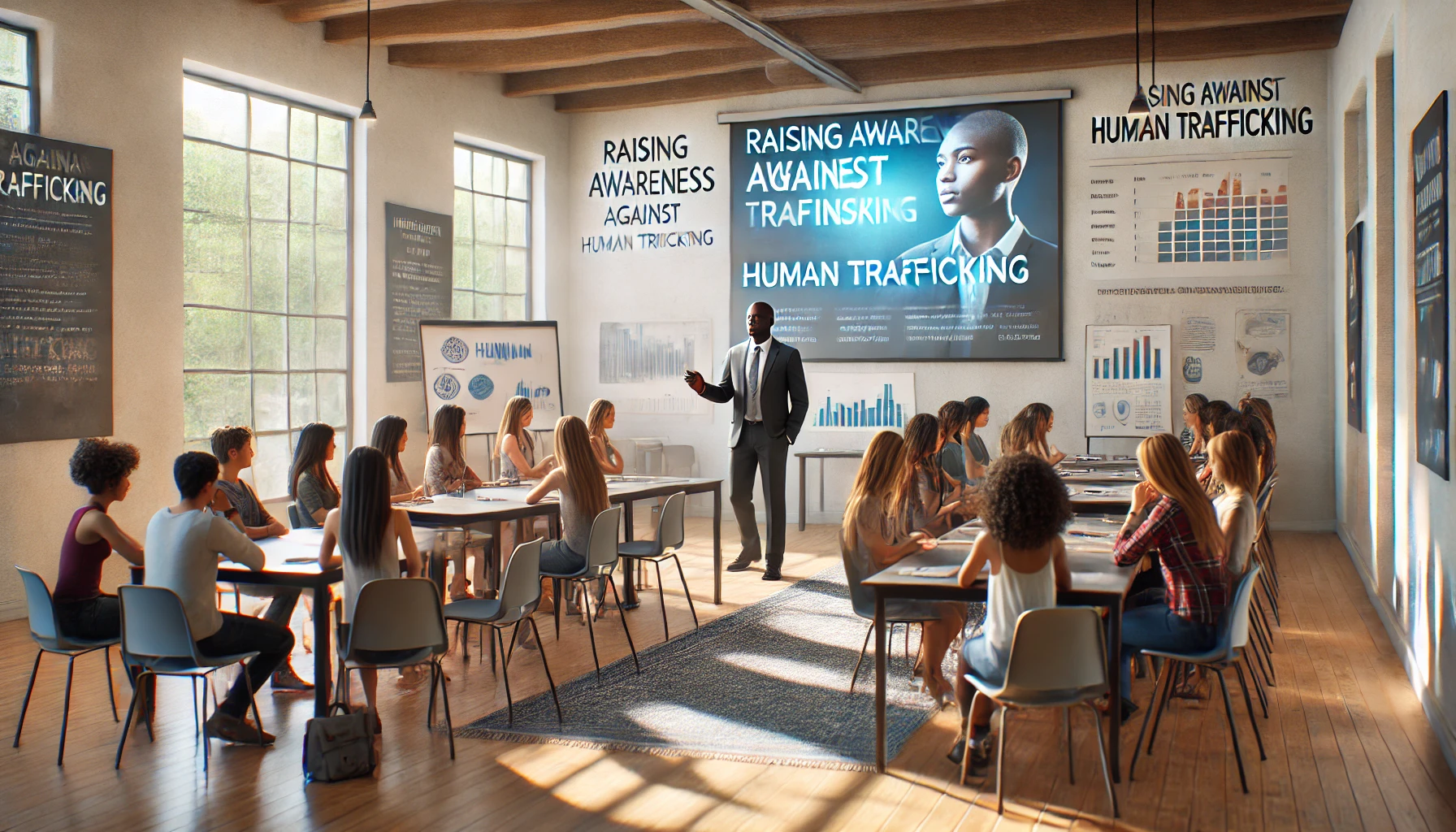 From Survivor Raising Awareness to Educator: Inspiring Change Against Human Trafficking