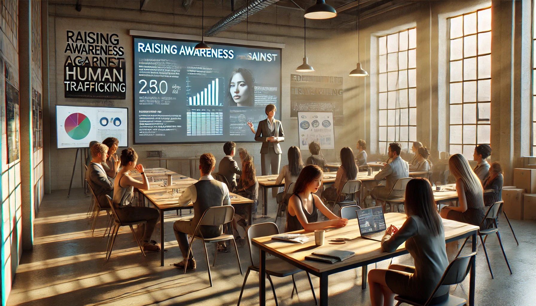 From Survivor Raising Awareness to Educator: Inspiring Change Against Human Trafficking